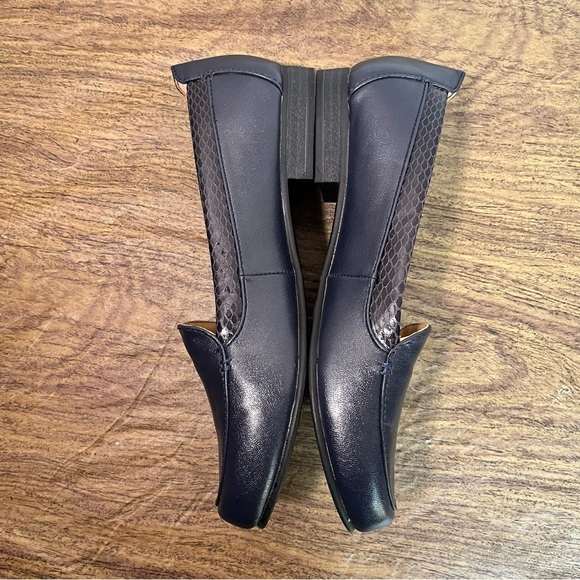Abella Sparkler Midnight Blue Loafer Flats Size 6.5 - Picture 6 of 15